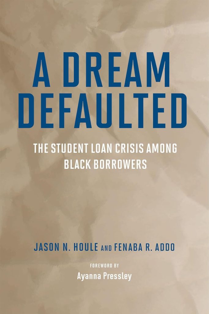 A dream defaulted book cover