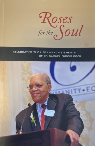 Front cover of book "Roses for the Soul"
